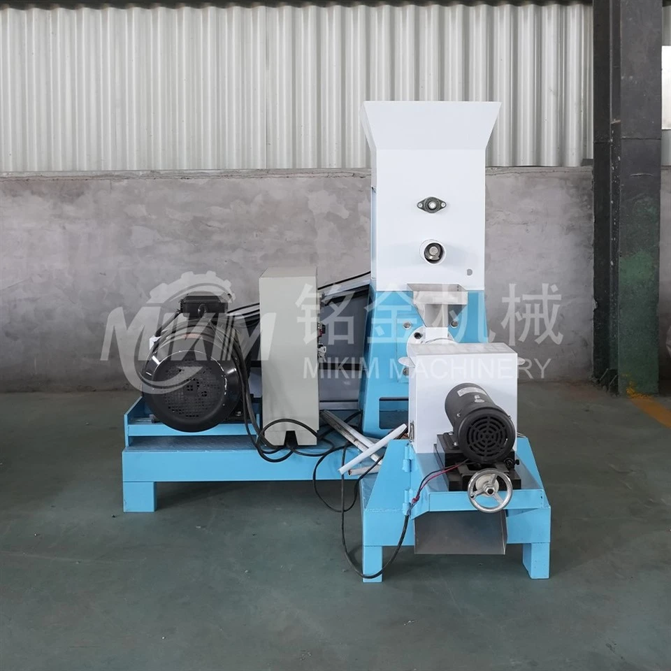 fish feed floating pellet making machine