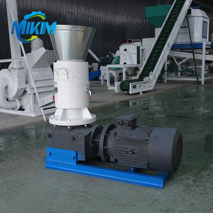 Stroj na kŕmenie pelety