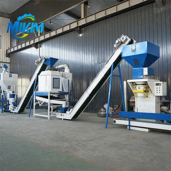 Feed automatic pelletizing production line
