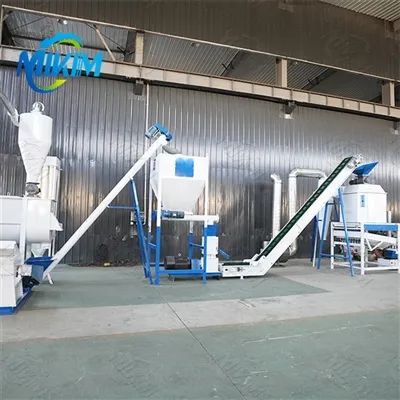 Feed production line