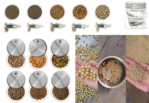 3-5 ton za hodinu za mokra-Typ dvojzávitovkového plávajúceho extrudéra na kŕm...