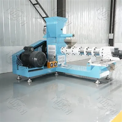 Integrated pet feed extruder, crushing, mixing, extruding and pelleting machine Integrated pet feed extruder, crushing, mixing, extruding and pelleting machine